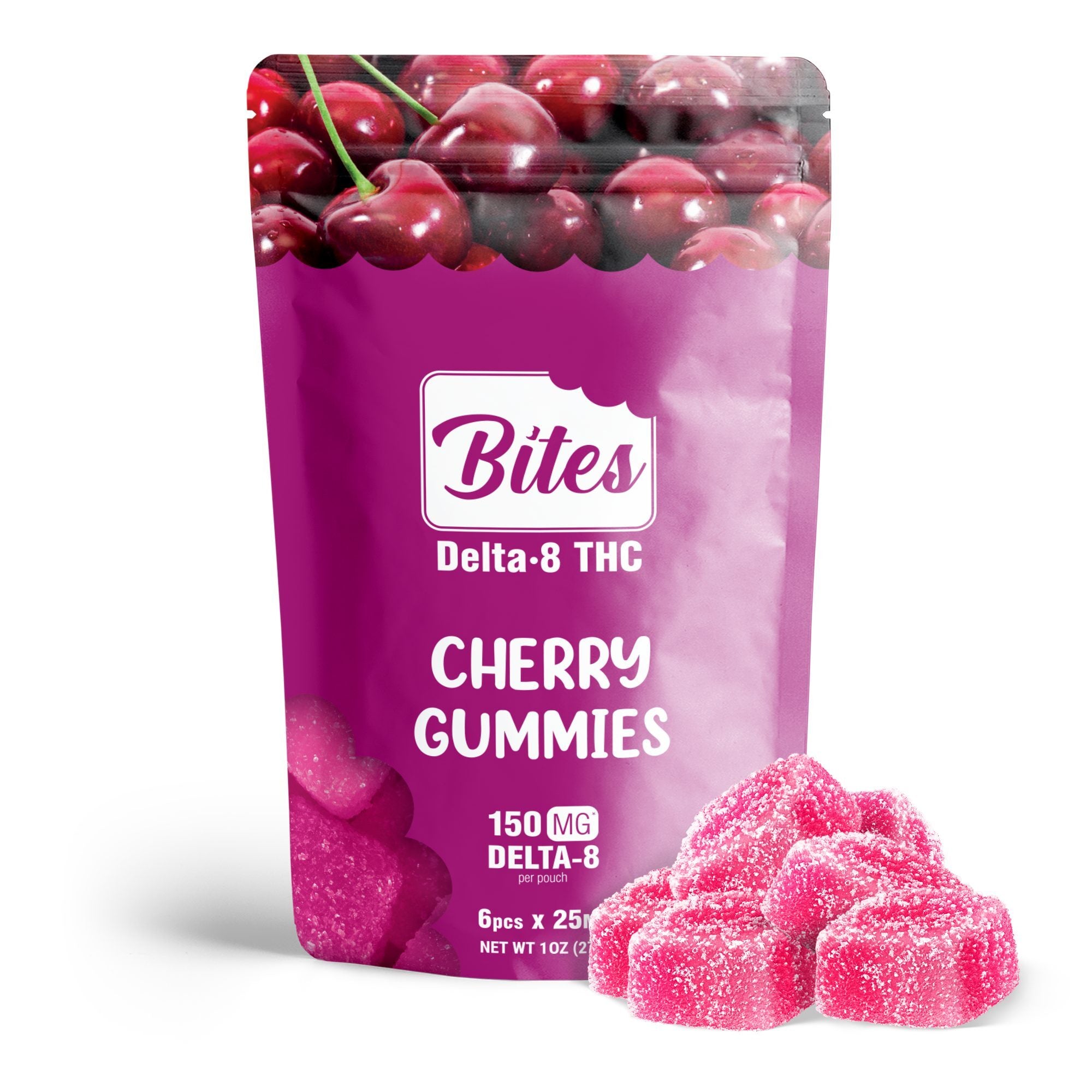 6 Pack Bites - Mystery Flavor - D8/HHC - 150mg