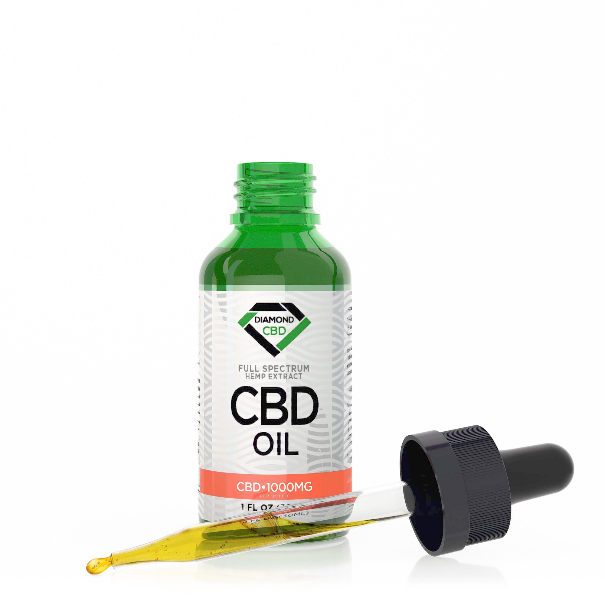 1000mg Full Spectrum CBD Oil - Diamond CBD